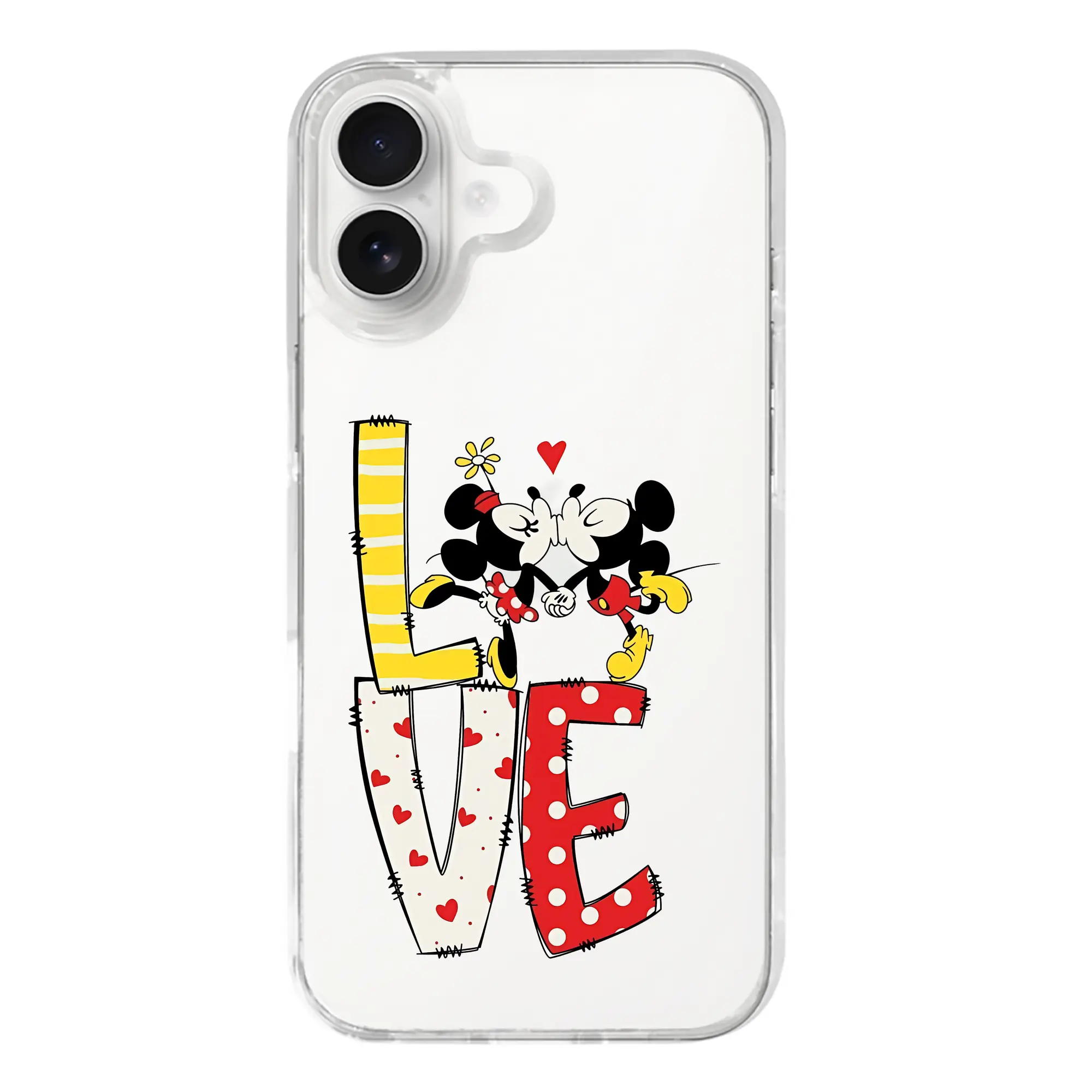 ミッキーマウス（Mickey Mouse） グッズ ミニーマウス（Minnie Mouse） - iPhone 17シリーズ 透明スマホケース – 薄型・耐衝撃・精密フィット保護カバー